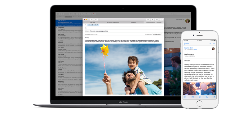 خدمة Apple Mail كبريد لمستخدمي آبل 